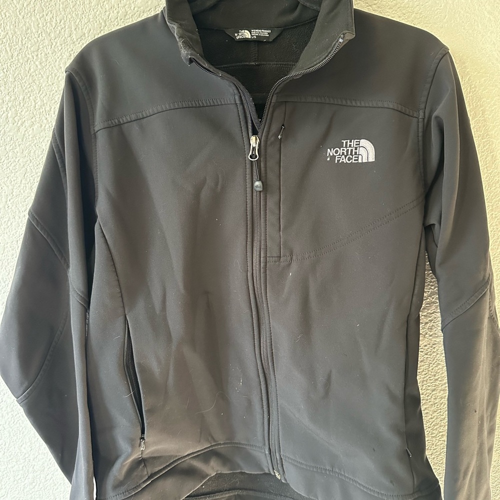 The North Face Charcoal Softshell Jacket